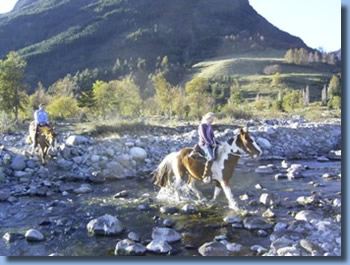 Reittour durch den Pitraco, Pucon, Chile